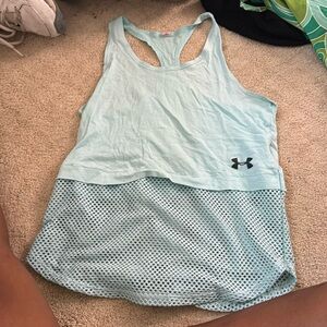 two under armour work out tanks